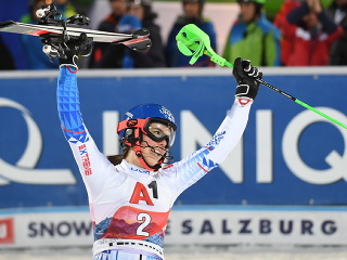 Petra Vlhová po triumfe