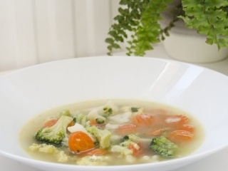 FOTORECEPT Zeleninová polievka s