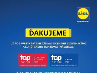 Dlhodobo najlepší zamestnávateľ na