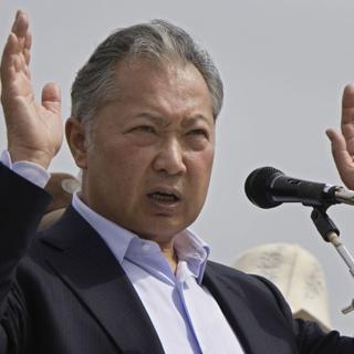 Kirgizský prezident Bakijev je
