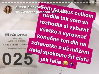 Zuzana Plačková si po rokoch vyplatila všetky svoje dlhy.