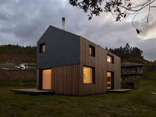 Fasáda domu Montaña je