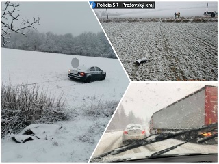 Slovensko opäť zasypal sneh: