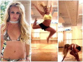 Britney Spears si zlomila