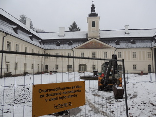 Pri rekonštrukcii kaštieľa vo