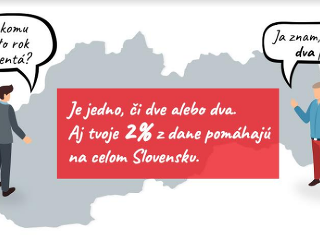 Darujte 2% a podporte