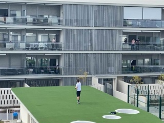 tréner, španielsko, aerobik