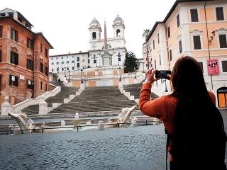 Španielske schody v Ríme