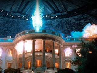 Filmový útok mimozemšťanov rovno