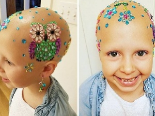 Krásny účes bez vlasov: