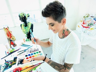 VIDEO Tetovala Chrisa Browna