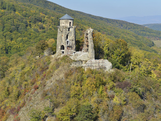 Slanecký hrad bol gotický