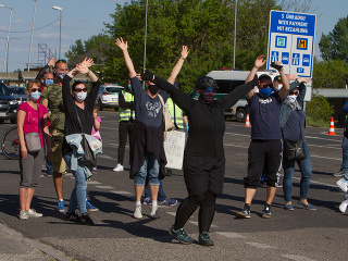 KORONAVÍRUS Protestujúci obsadili hranice: