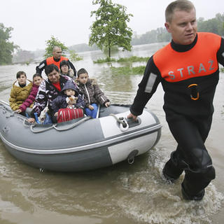 Záplavy v Poľsku majú