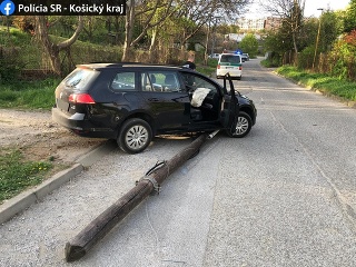 Nehoda Košice Slivník