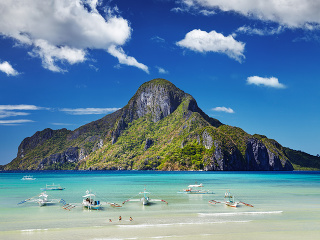 Zátoka El Nido, Palawan,