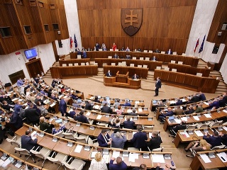 Program aktuálnej schôdze parlamentu