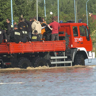 V Poľsku pre záplavy