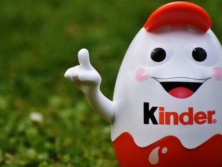 Na obale Kinder čokolád