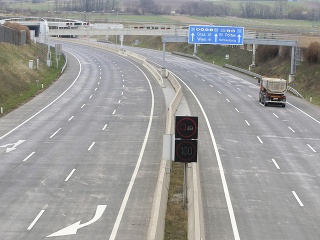 Práce na maďarskej diaľnici