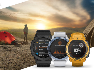 Garmin pridáva technológiu solárneho
