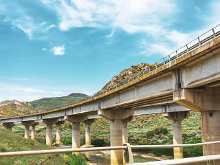 Nový diaľničný most v