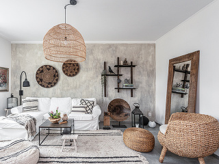 Interiér rodinného domu na