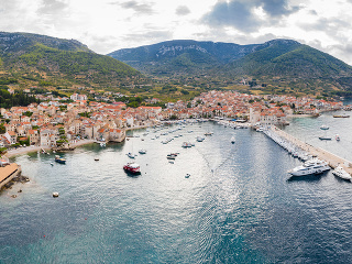 Komiža na ostrove Vis