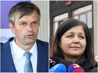 Igor Janckulík a šéfka ŽSK Erika Jurinová