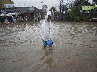 Pakistan zasiahli silné monzúnové
