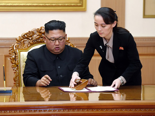 Kim Čong-un so svojou