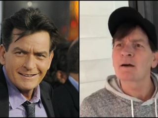 Charlie Sheen vtedy a