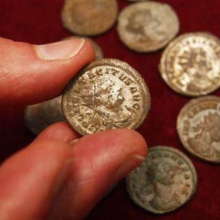 Hľadač pokladov našiel mince