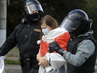 Bieloruská polícia zakročila proti