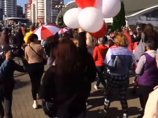 VIDEO Do ulíc Minska