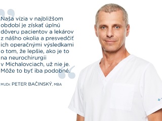 Špičková neurochirurgia v michalovskej