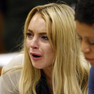 Lindsay Lohan skončila v