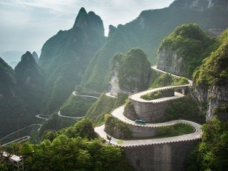 Pohorie Tianmen, Čína