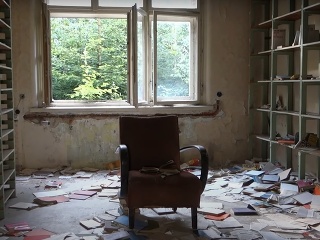 Opustená budova v Česku