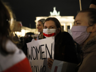 Protest v Berlíne