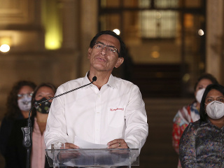 Peruánsky prezident Martín Vizcarra