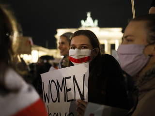 Protest v Berlíne
