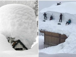 Snehové šialenstvo v Alpách: