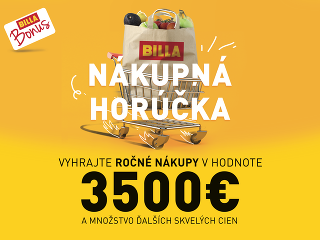 Vyhrajte spolu s BILLA ročné