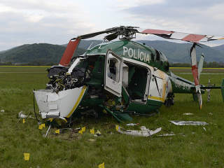 Vyšetrovanie pádu vrtuľníka rezortu