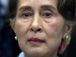 Mjanmarská premiérka Aun Schan
