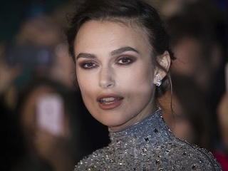 Herečka Keira Knightley zastáva