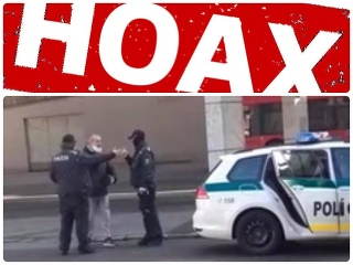 Polícia upozornila na hoax