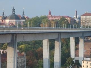 Nuselský most v Prahe