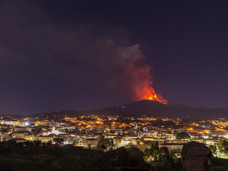 Erupcie sopky Etna zapríčinili